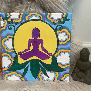 “Heart Centered Growth” Original Artwork by Karmically Sound Art